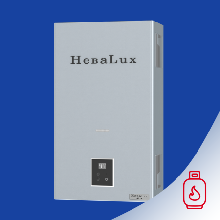 НЕВА Lux 6011 на сж.газ белый алюминий колонка газовая (водонагреватель проточный)